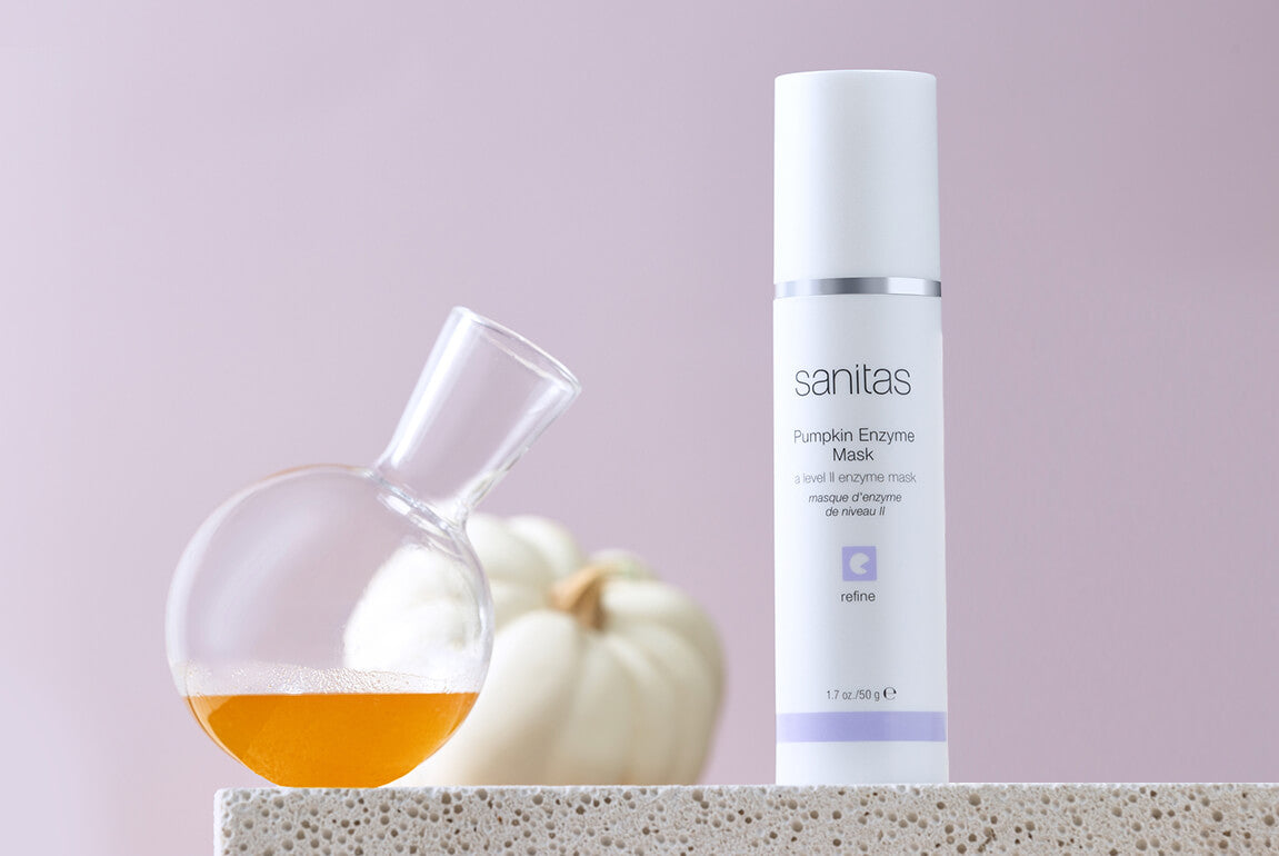 Exfoliate, brighten and hydrate your skin for <br><strong><span>the perfect pumpkin glow</span></strong>